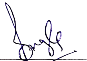 Signature of Sachin Mangla